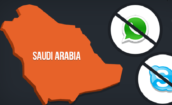 فتح المواقع المحجوبة في السعودية